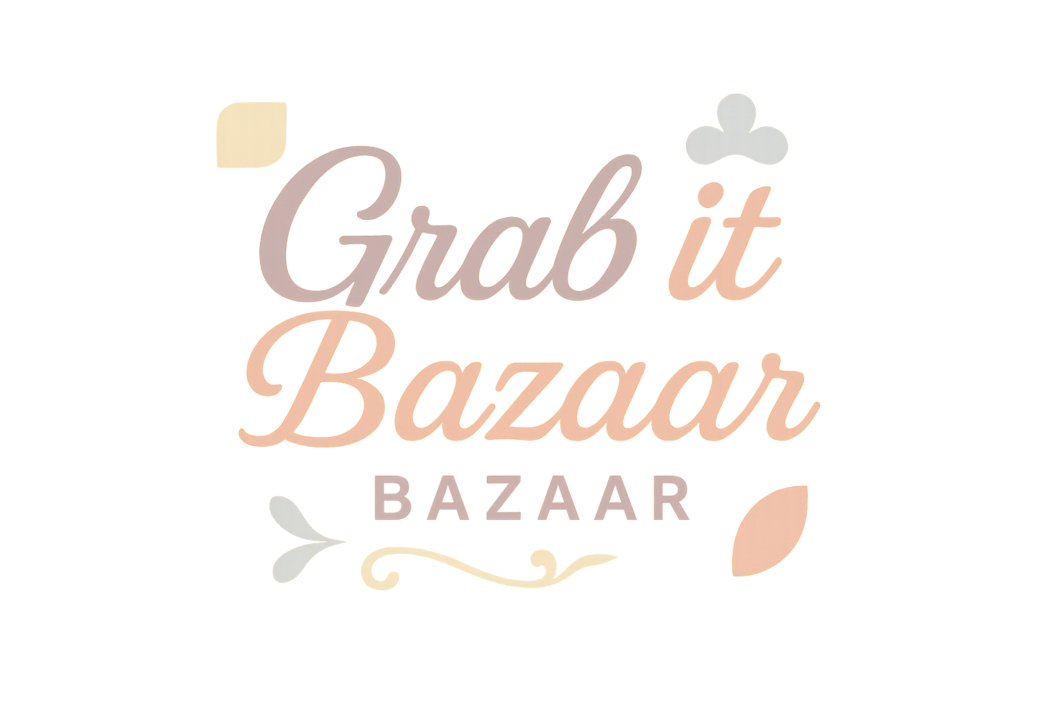 Grab it Bazaar with soft colours